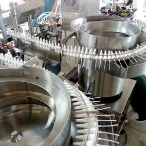 Rotary Piston Pump Small Bottle Filling Capping Machine